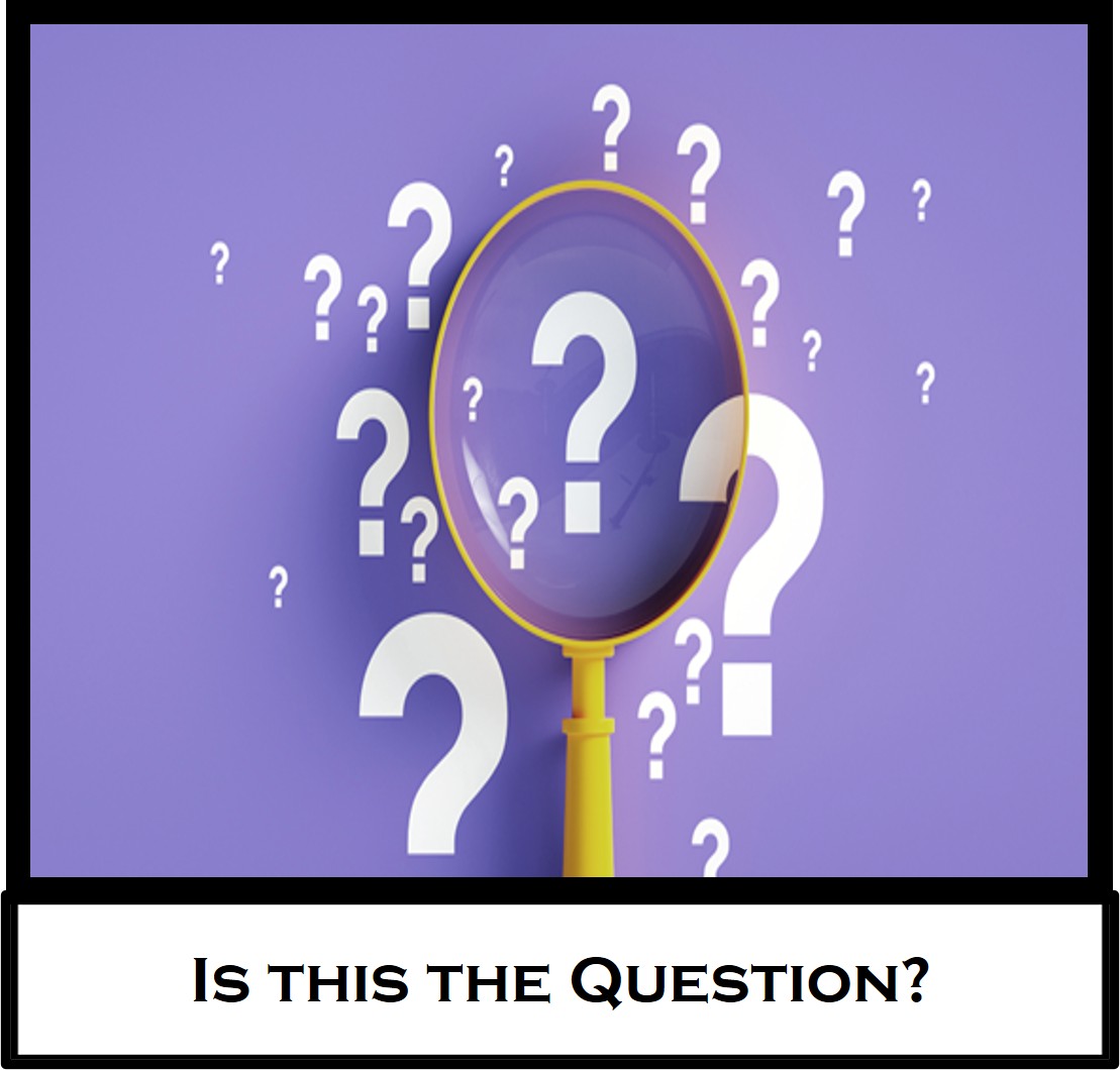 Is this the&nbsp;Question?